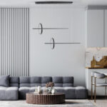 GLOBOSTAR® LINEARE 61290 Μοντέρνο Κρεμαστό Φωτιστικό Οροφής LED 67W 7504lm 300° AC 220-240V IP20 Ρυθμιζόμενο Λευκό CCT με Χειριστήριο από 2700K έως 6000K Dimmable - Lumileds SMD Chip - Μαύρο Ματ - Μ130 x Π25 x Υ60cm - 3 Χρόνια Εγγύηση - Image 14