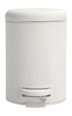 Södahl Κάδος Απορριμμάτων Μεταλλικός 3 Lt - Mono White - Image 2