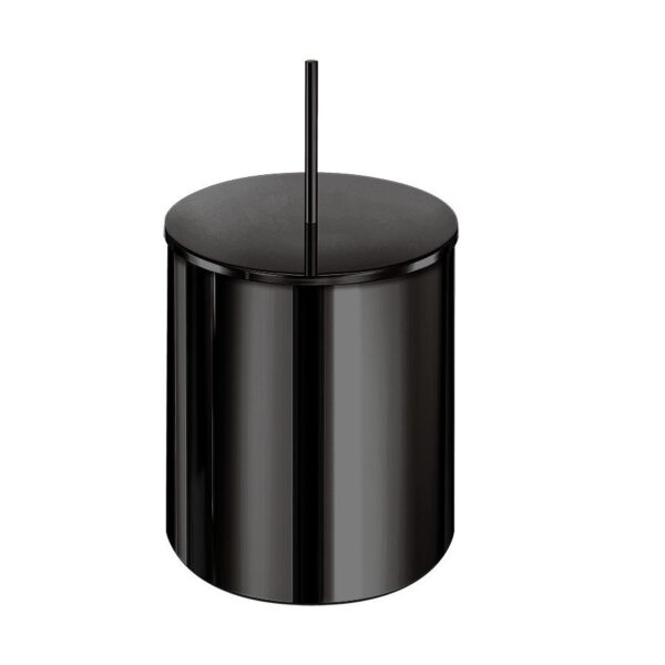 Χαρτοδοχείο Μπάνιου Δαπέδου 5Lt - 205x400mm Ορειχάλκινο Gun Metal polished