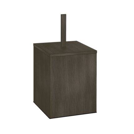 Χαρτοδοχείο Μπάνιου Δαπέδου dark bronze mat Τετράγωνο 18x18x40cm