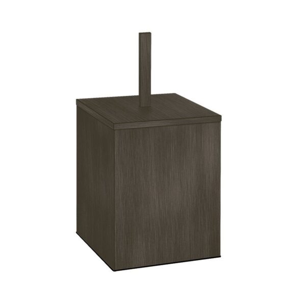Χαρτοδοχείο Μπάνιου Δαπέδου dark bronze mat Τετράγωνο 18x18x40cm
