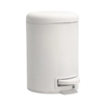 Södahl Κάδος Απορριμμάτων Μεταλλικός 3 Lt - Mono White