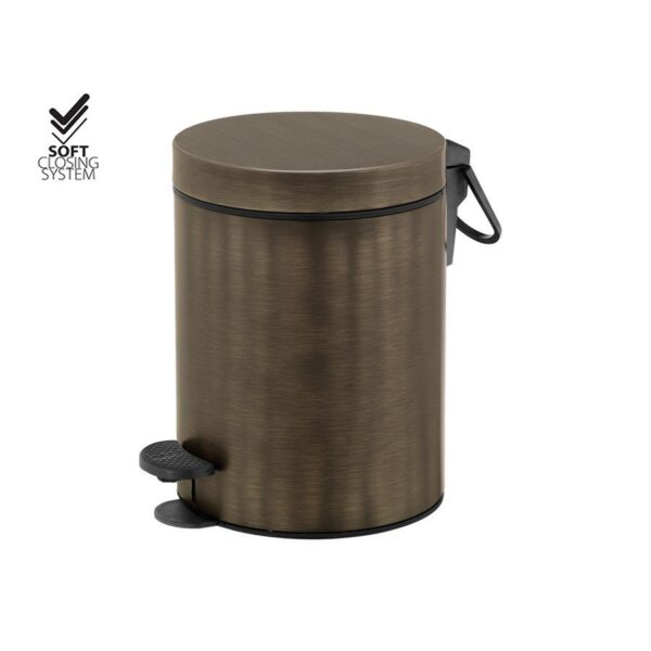 Χαρτοδοχείο 3lt- 5lt Soft Closing System dark bronze mat