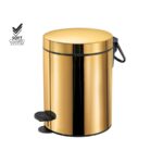Χαρτοδοχείο 3lt- 5lt Soft Closing System gold 24k polished