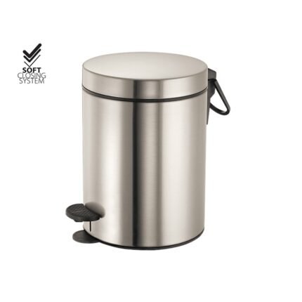 Χαρτοδοχείο 3lt- 5lt Soft Closing System brushed nikel