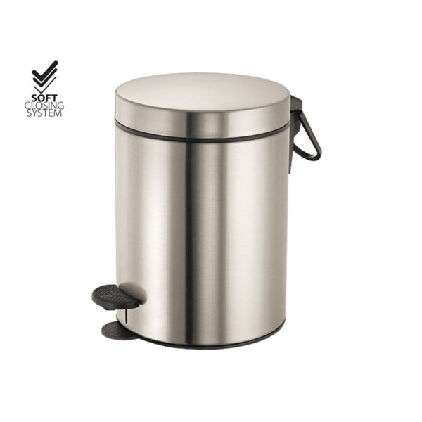 Χαρτοδοχείο 3lt- 5lt Soft Closing System brushed nikel