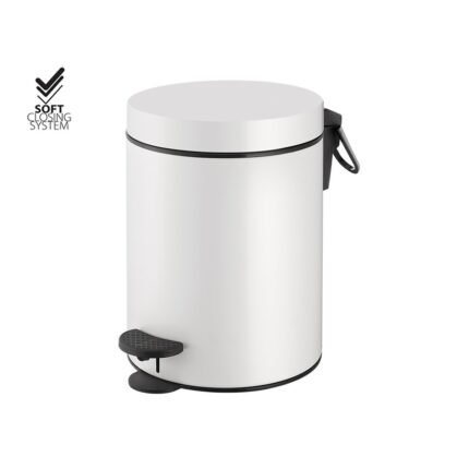 Χαρτοδοχείο 3lt -5lt Soft Closing System white mat