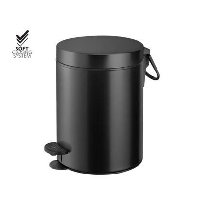 Χαρτοδοχείο 3lt -5lt Soft Closing System black mat