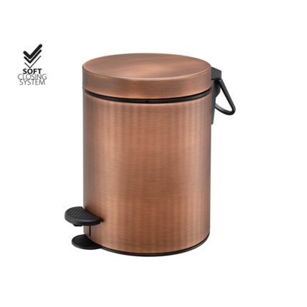 Χαρτοδοχείο 3lt -5lt Soft Closing System old copper mat