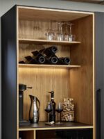 Zone Denmark Κάβα Ποτών 9 Θέσεων Μεταλλική 51,3x20x16,9 - Rocks Black - Image 2