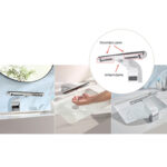 Βρύση με Στεγνωτήρα Χεριών 1000W με Αισθητήρα – 2 σε 1