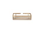 Παραλληλόγραμμη Θήκη Ντους PVD Warm Bronze Polished SANCO