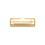 Παραλληλόγραμμη Θήκη Ντους PVD Golden Brass Brushed SANCO