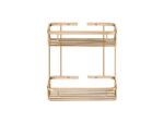 Παραλληλόγραμμη Θήκη Ντους PVD Warm Bronze Brushed SANCO