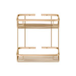 Παραλληλόγραμμη Θήκη Ντους PVD Warm Bronze Brushed SANCO