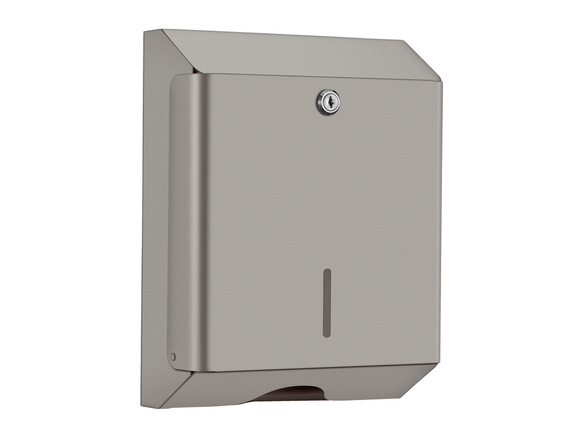 00099-M104 Paper towel dispenser (AISI 304) Τσιμέντο Γκρι Ματ SANCO - Image 1