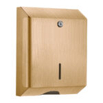 Paper towel dispenser (AISI 304) PVD Warm Bronze Brushed SANCO