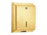 Paper towel dispenser (AISI 304) PVD Golden Brass Brushed SANCO