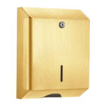 Paper towel dispenser (AISI 304) PVD Golden Brass Brushed SANCO