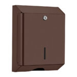 Paper towel dispenser (AISI 304) Wenge Grain SANCO