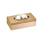 Tissue Box Free standing | Wall mounted (AISI 304) PVD Warm Bronze Brushed SANCO