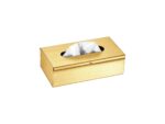 Tissue Box Free standing | Wall mounted (AISI 304) PVD Golden Brass Brushed SANCO
