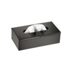 Tissue Box Free standing | Wall mounted (AISI 304) PVD Gun Metal Polished SANCO