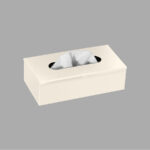 Tissue Box Free standing | Wall mounted (AISI 304) Μπεζ Ματ SANCO