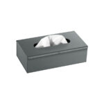 Tissue Box Free standing | Wall mounted (AISI 304) Ανθρακί Grain SANCO