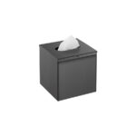 Tissue Box Free standing | Wall mounted (AISI 304) Σκούρο Γραφίτη SANCO