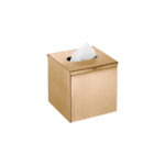 Tissue Box Free standing | Wall mounted (AISI 304) PVD Warm Bronze Brushed SANCO