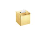 Tissue Box Free standing | Wall mounted (AISI 304) PVD Golden Brass Brushed SANCO