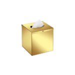 Tissue Box Free standing | Wall mounted (AISI 304) PVD Golden Brass Polished SANCO