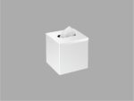 Tissue Box Free standing | Wall mounted (AISI 304) Λευκό Ματ SANCO