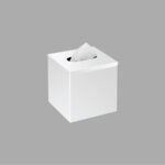 Tissue Box Free standing | Wall mounted (AISI 304) Λευκό Ματ SANCO