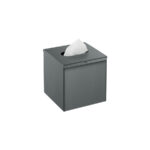 Tissue Box Free standing | Wall mounted (AISI 304) Ανθρακί Grain SANCO