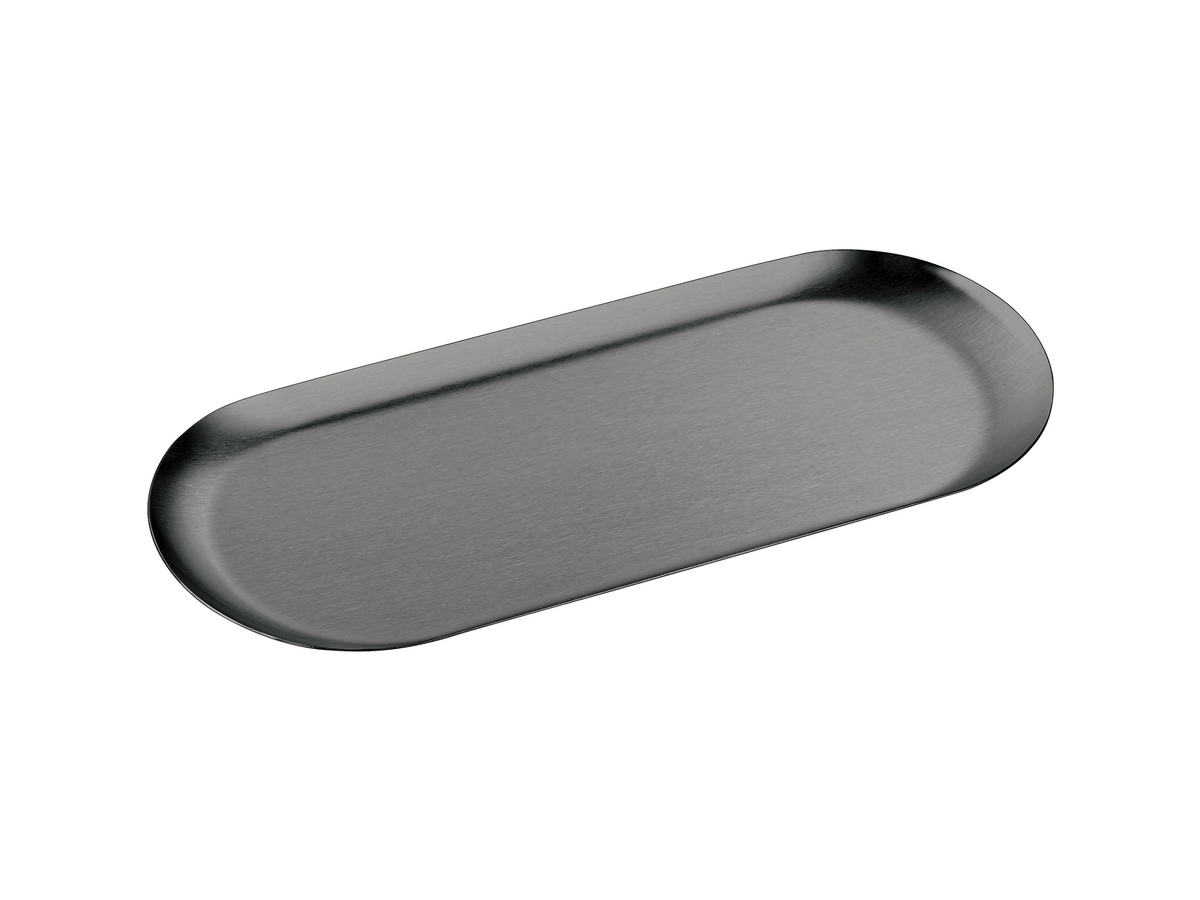 00123-PVD-05BR Amenities Tray (AISI 304) PVD Gun Metal Brushed SANCO - Image 1