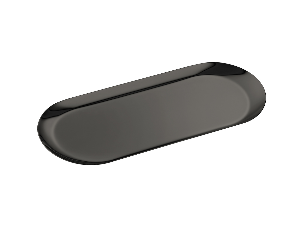 00123-PVD-05PL Amenities Tray (AISI 304) PVD Gun Metal Polished SANCO - Image 1