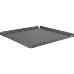 Coffee tray (AISI 304) Ανθρακί Grain SANCO