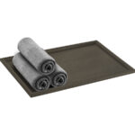 Guest Towel Tray Dark Bronze Mat SANCO