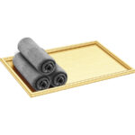 Guest Towel Tray PVD Golden Brass Brushed SANCO