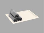 Guest Towel Tray Μπεζ Ματ SANCO