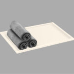 Guest Towel Tray Μπεζ Ματ SANCO