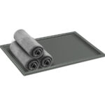 Guest Towel Tray Ανθρακί Grain SANCO