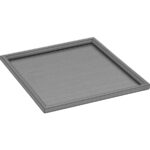 Coffee Tray PVD Gun Metal Brushed SANCO