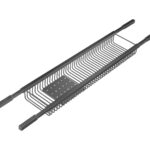 Sponge Dish adjustable Σκούρο Γραφίτη SANCO