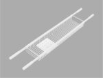 Sponge Dish adjustable Λευκό Ματ SANCO