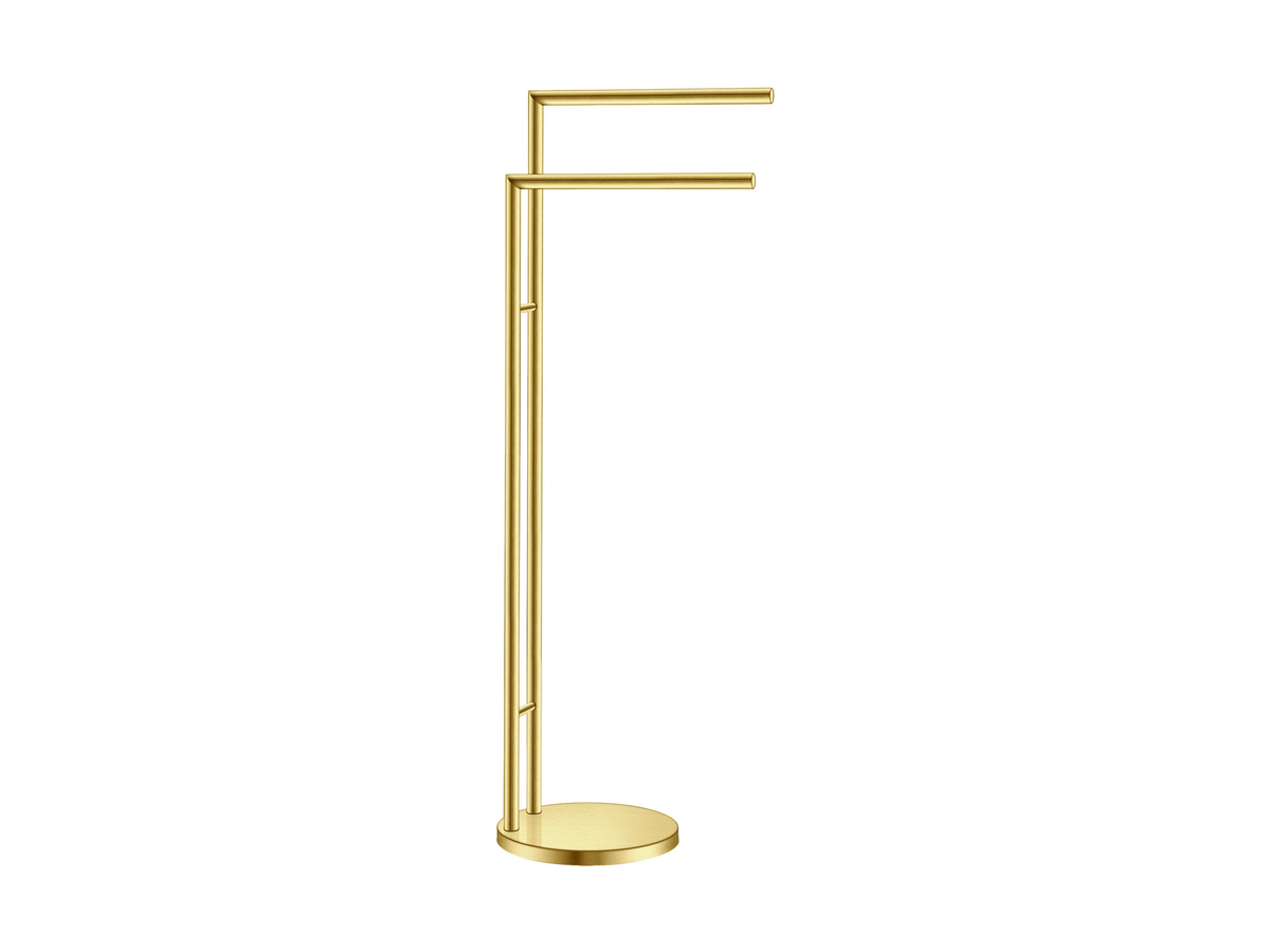 00519-PVD-02BR Σταντ Πετσέτας PVD Golden Brass Brushed SANCO - Image 1
