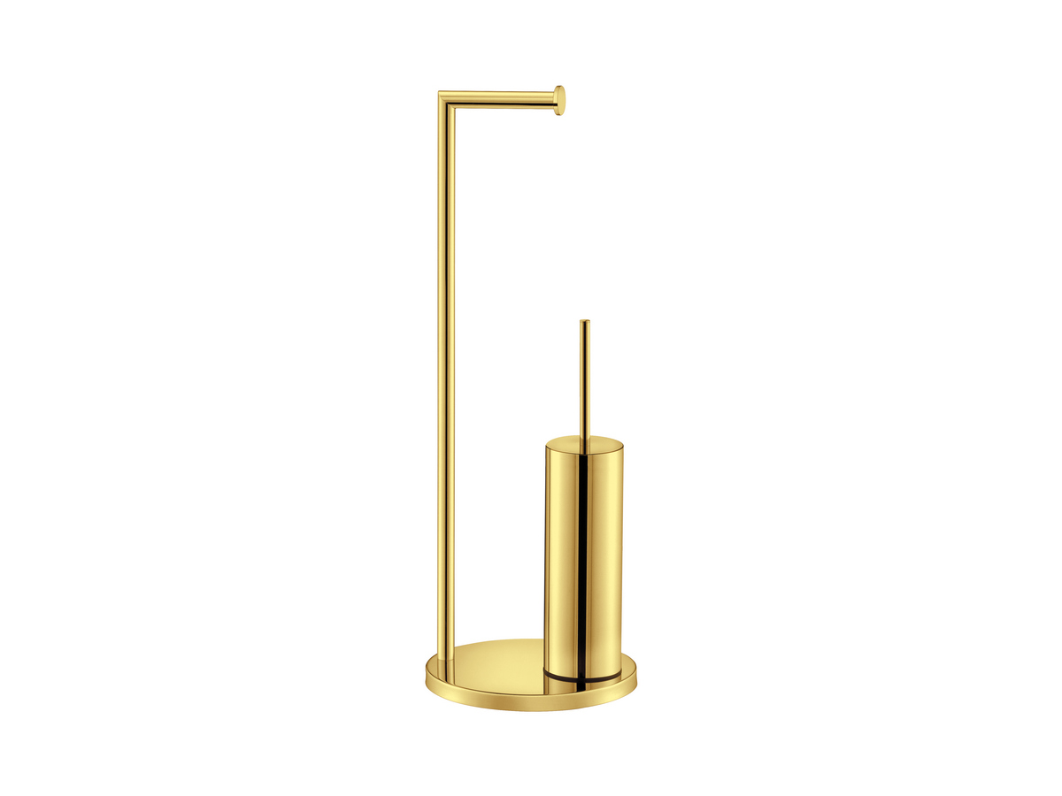 00542-PVD-02PL Βούρτσα Τουαλέτας PVD Golden Brass Polished SANCO - Image 1