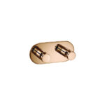 Διπλό Άγκιστρο Μπουρνουζιού PVD Warm Bronze Polished SANCO